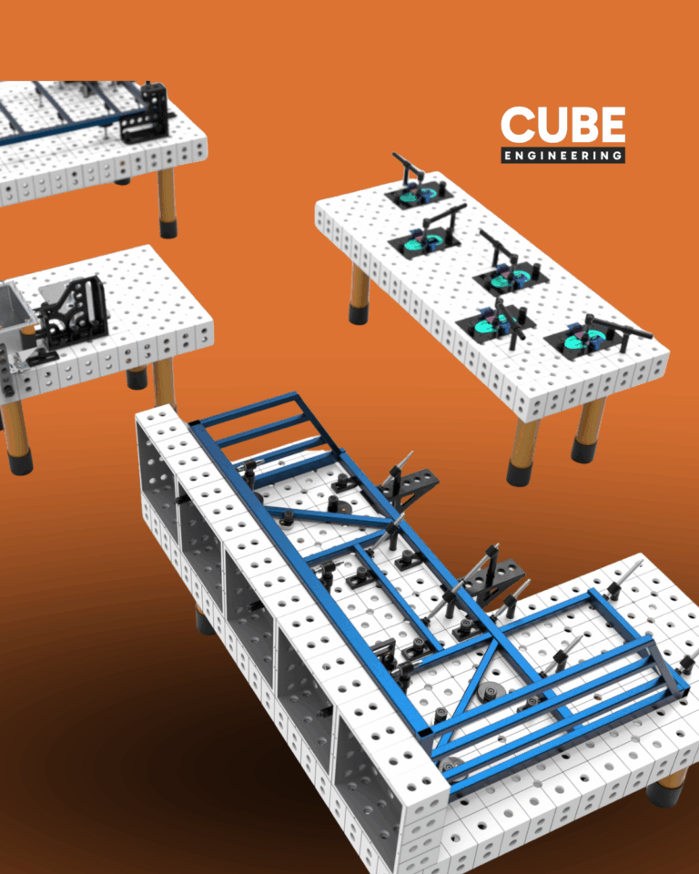 Modular welding tables: a flexible system with countless configuration options